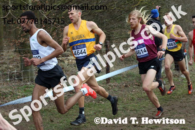 Senior mens 2019 British Athletics Inter Counties Cross Country, Prestwood Hall, Loughborough. Photo:  David T. Hewitson/Sports for All Pics